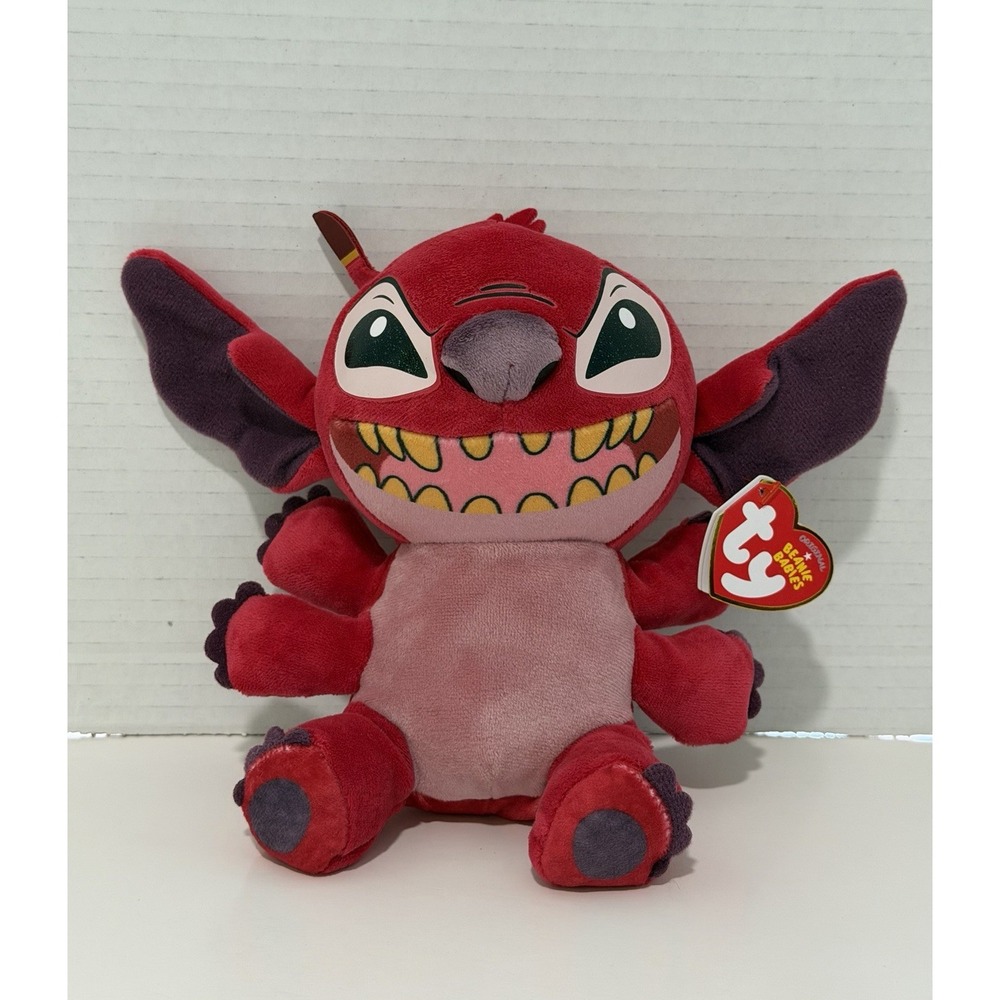 TY Beanie Babies Leroy Disney Lilo & Stitch Stuffed Animal Toy New